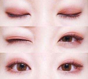 Sử dụng các màu mắt trang điểm cho vùng mắt