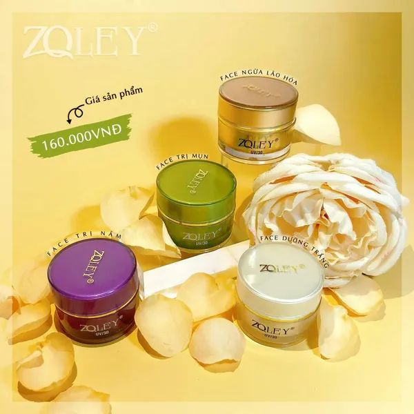 Kem Dưỡng Trắng Da Zoley – Đủ 4 Loại