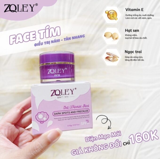 Kem Dưỡng Trắng Da Zoley – Đủ 4 Loại