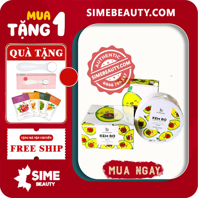 Kem Body Bơ Lá Organic 200ml