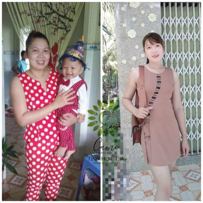 Chị Hoa đã giảm cân sau khi sử dụng sản phẩm thành công