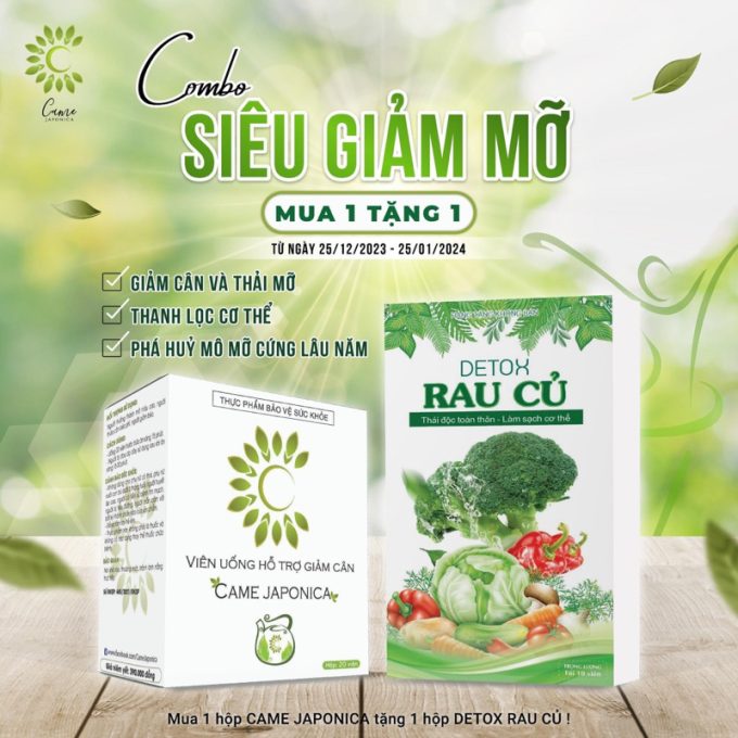 Trà Giảm Cân Came – Giảm Cân Nhanh 3-5Kg