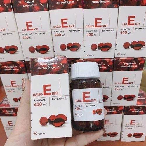 Vitamin E Đỏ của Nga giá 350.000đ/hộp 30 viên