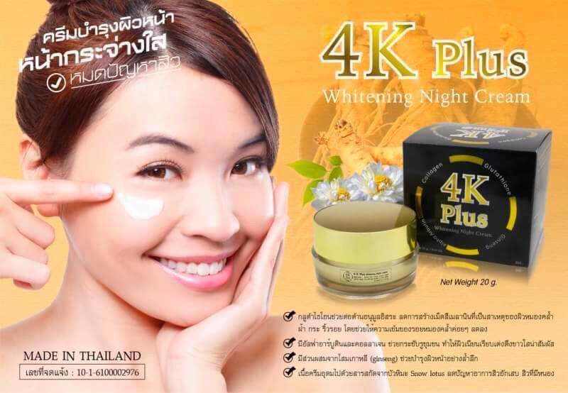 Thông tin Kem 4K Plus của Thái