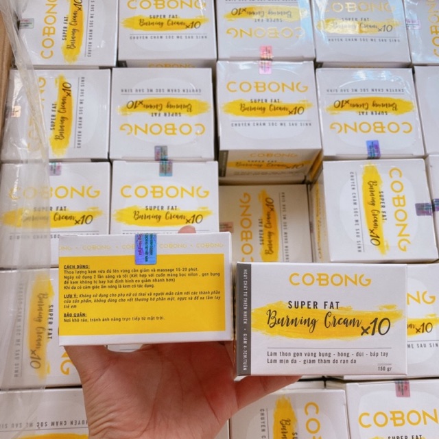Kem Tan Mỡ Cô Bông X10 250g