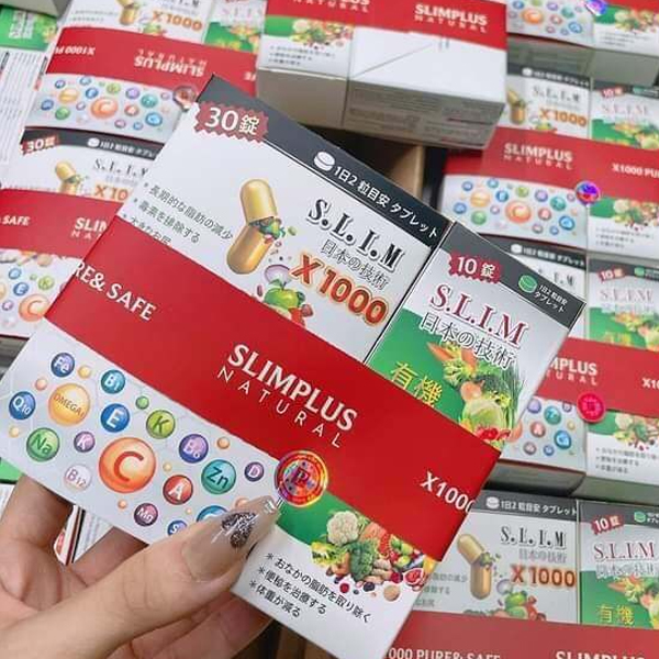 Giảm Cân Slim X1000 Nhật Bản