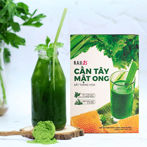 Bột Cần Tây Mật Ong Motree 12 Gói