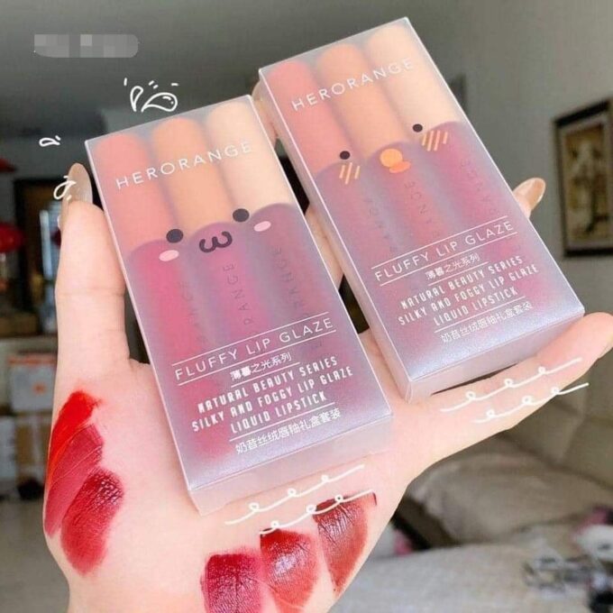 Son Herorange (Combo 3 Thỏi Son, 3 Màu Son)