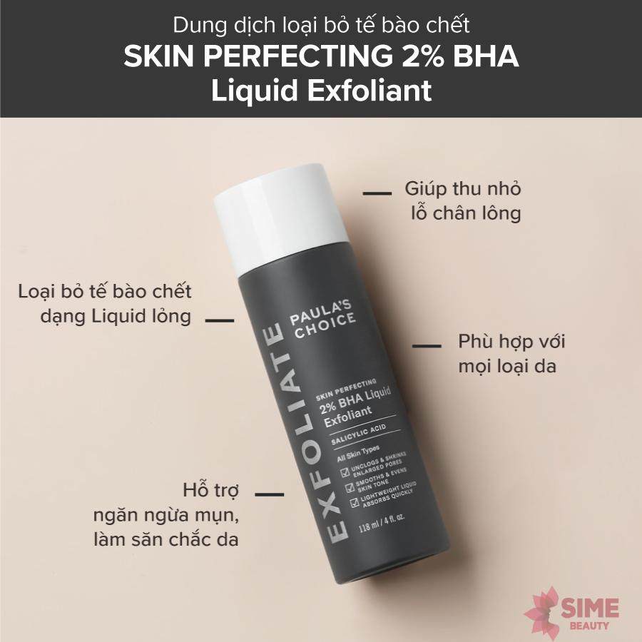 Dung dịch loại bỏ tế bào chết - Skin Perfecting 2% BHA Liquid Exfoliant