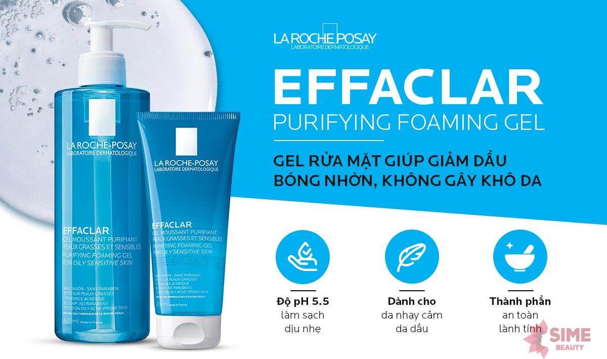 Sản phẩm La Roche-Posay Effaclar Purifying Foaming Gel