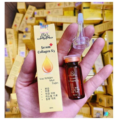 Serum Trị Nám, Thâm Mụn Collagen X3 Đông Anh