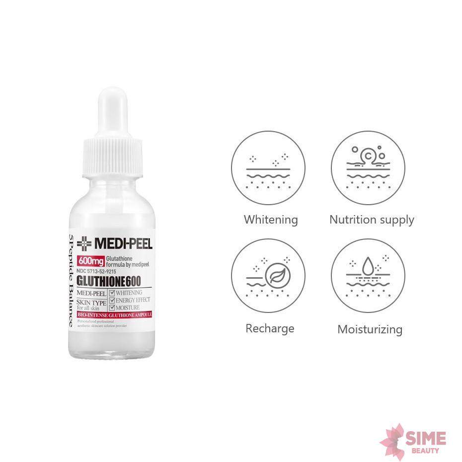 Medi-Peel Glutathione 600 mang đến nhiều công dụng cho làn da