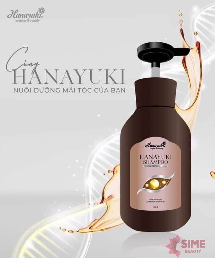 Sản phẩm dầu gội Hanayuki Shampoo
