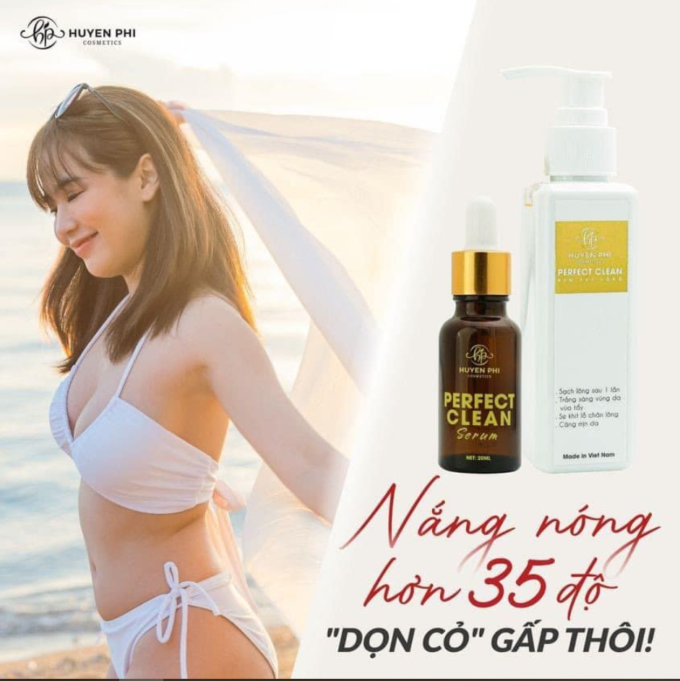 Kem Tẩy Lông Huyền Phi Perfect Clean 120ml