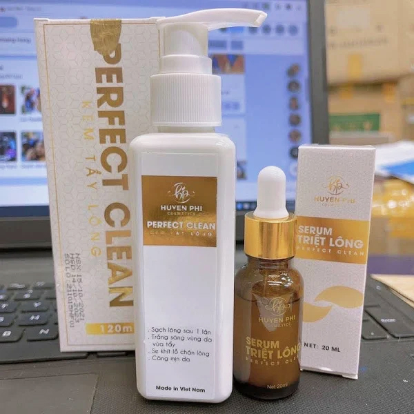 Kem Tẩy Lông Huyền Phi Perfect Clean 120ml