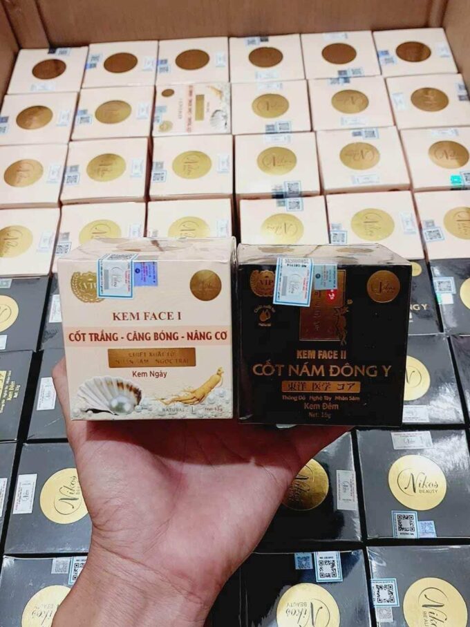 Kem Face Cốt Nám Đông Y Nicos 15g