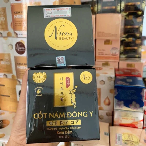 Kem Face Cốt Nám Đông Y Nicos 15g