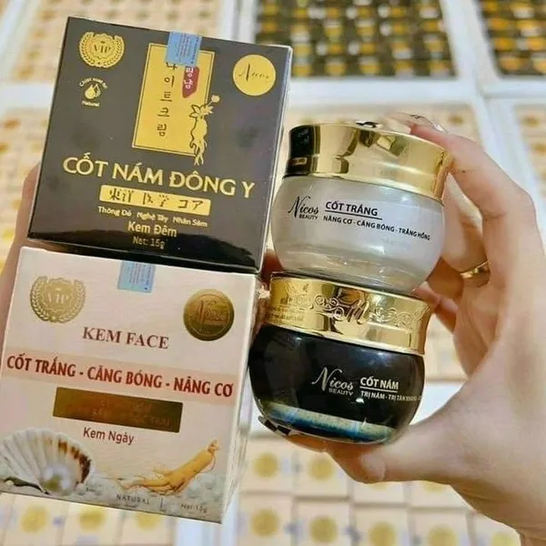 Kem Face Cốt Nám Đông Y Nicos 15g