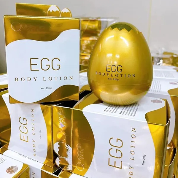 Kem Body Trứng Vàng EGG Queenie Skin Body Lotion 250G