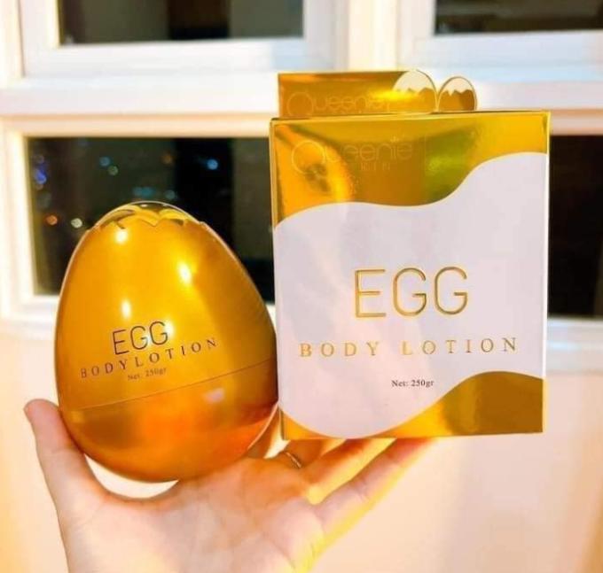 Kem Body Trứng Vàng EGG Queenie Skin Body Lotion 250G