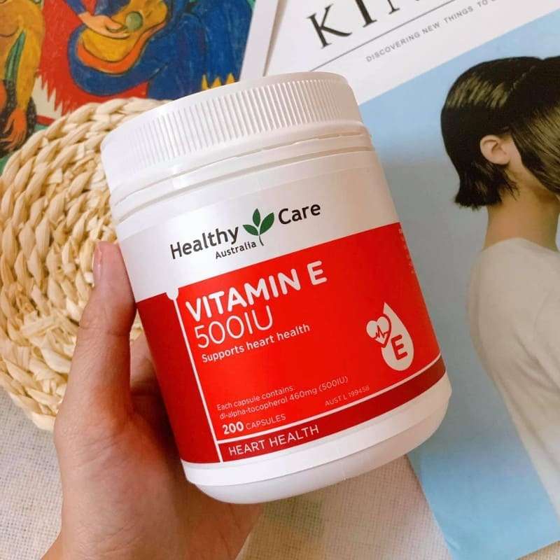 Sản phẩm Vitamin E 500IU Healthy Care 