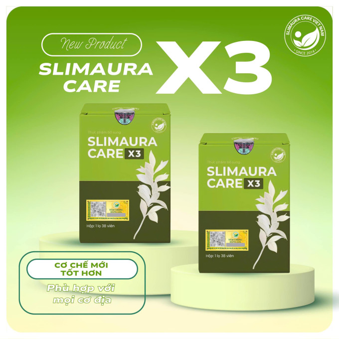 Giảm Cân Slimaura Care X3 Mẫu Mới – Kiểm Soát Vóc Dáng, Giảm Ký Nhanh