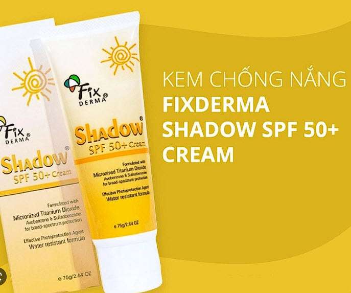 Sản phẩm Kem chống nắng Fixderma