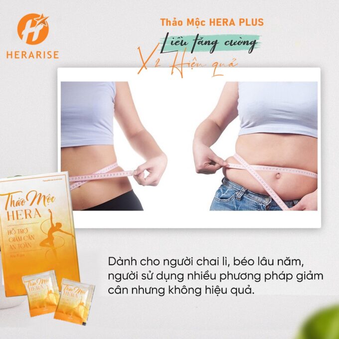 Trà Giảm Cân Hera Plus – Hộp 30 Viên