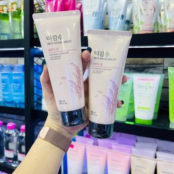 Sữa Rửa Mặt Gạo Rice Water Bright The Face Shop 150ml