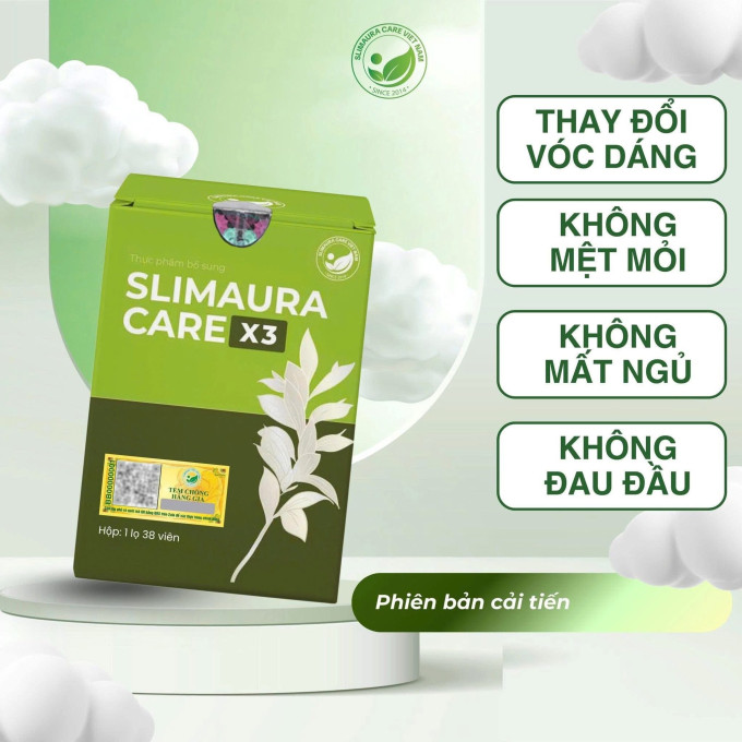 Giảm Cân Slimaura Care X3 Mẫu Mới – Kiểm Soát Vóc Dáng, Giảm Ký Nhanh