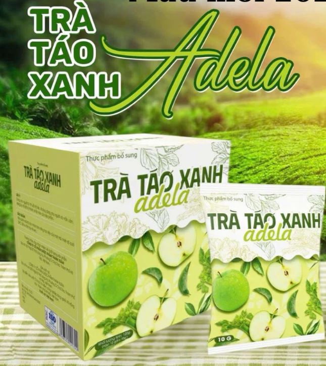 Trà Táo Xanh Giảm Cân Adela Detox Kelly