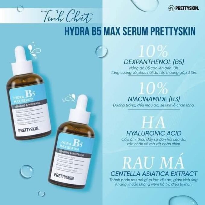 Serum Hydra B5 Max PrettySkin 50ml