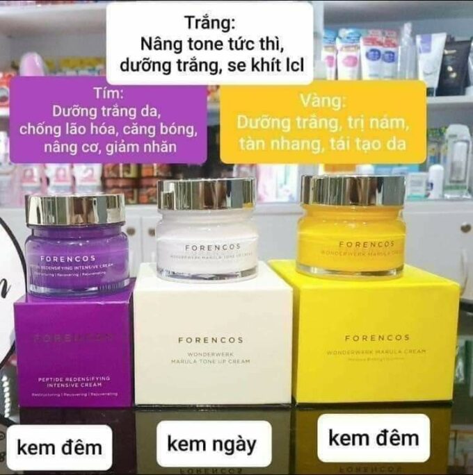 Kem Dưỡng Forencos Trắng 50ml