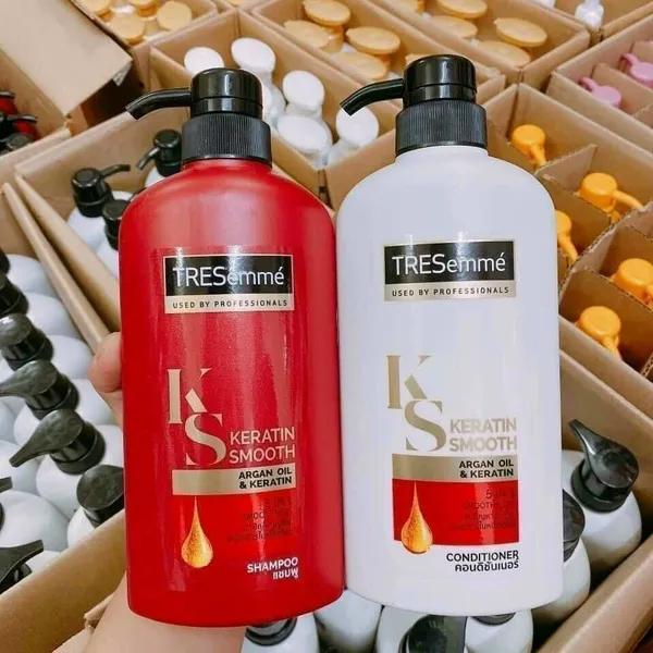 Bộ Dầu Gội – Xả TRESemmé KS Keratin Smooth Thái Lan