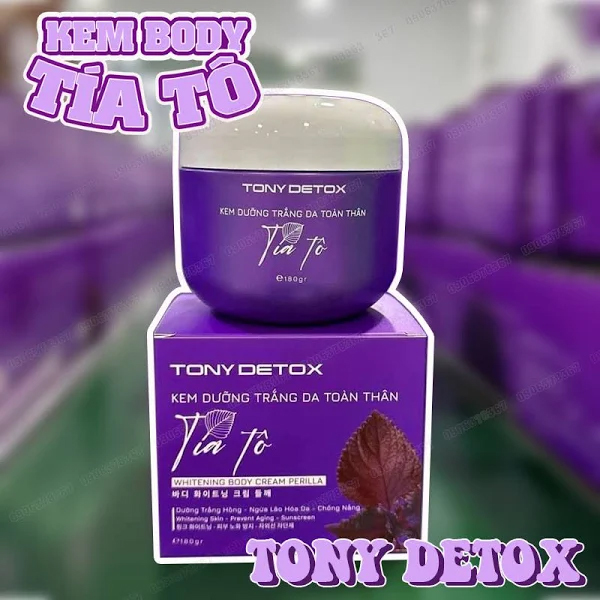 Kem Body Tía Tô Tony Detox