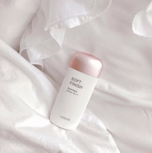 Kem Chống Nắng Soft Finish Sun Milk SPF 50 PA+++ Missha