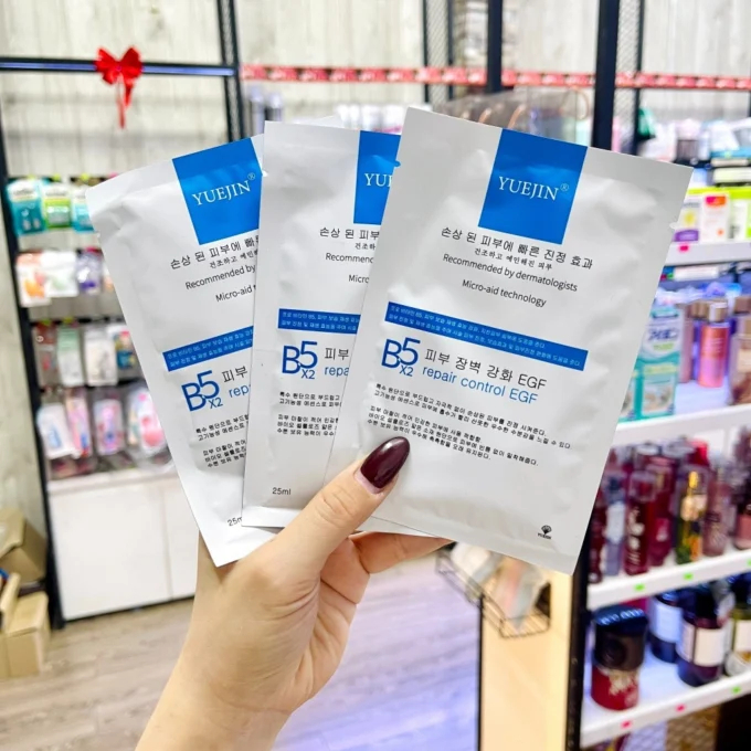 Mặt Nạ Phục Hồi Da B5 Yuejin Repair Control EGF Hàn Quốc