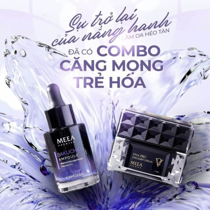 Tinh Chất Serum Bakuchiol Ampoule V2 Meea Origin – Size Lớn 30ml