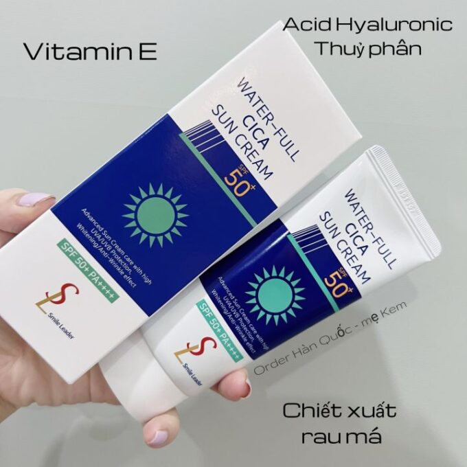 Kem Chống Nắng Smile Leader Water-Full CiCa Sun Cream 60ml