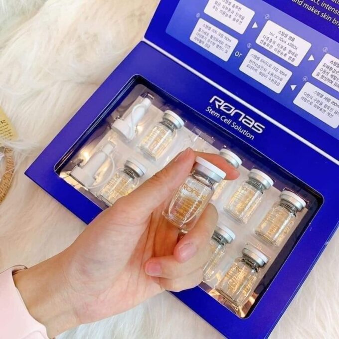 Tế Bào Gốc Ronas Stem Cell Solution Hàn Quốc – Hộp 10 Lọ