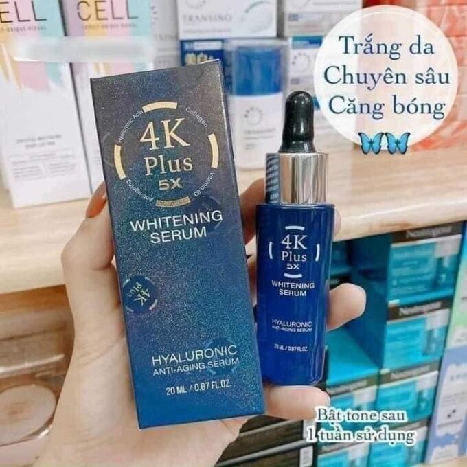 Serum 4k Plus 5x Whitening Cream Thái Lan 20ml