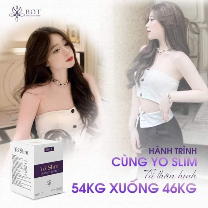 Viên Uống Giảm Cân Yo Slim – Hộp 30 Viên