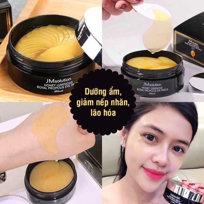Mặt Nạ Mắt JM Solution Eye Patch – Giảm Quầng Thâm Mắt & Nếp Nhăn