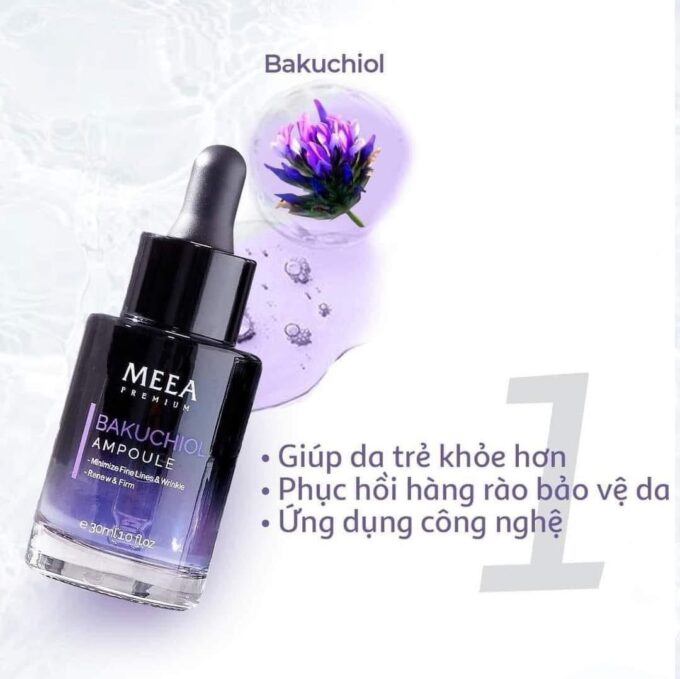 Tinh Chất Serum Bakuchiol Ampoule V2 Meea Origin – Size Lớn 30ml