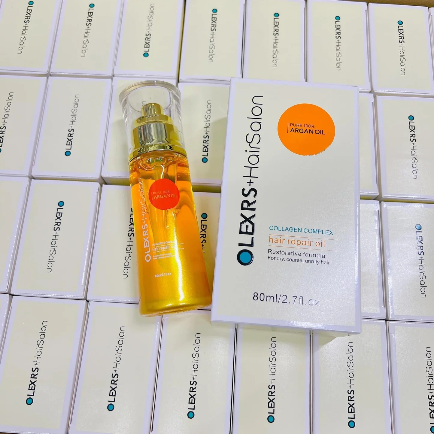 Tinh Dầu Dưỡng Tóc Olexrs HairSalon Collagen Complex Hair Repair Oil