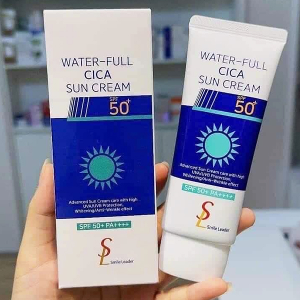 Kem Chống Nắng Smile Leader Water-Full CiCa Sun Cream 60ml