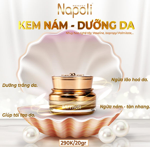 Sản phẩm mang đến nhiều công dụng cho làn da, giúp trị nám và dưỡng da