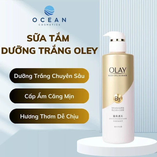 Sữa Tắm Olay B3+ Vitamin C – Chai 500ml