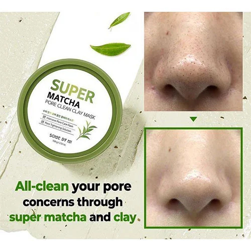 Mặt Nạ Đất Sét Trà Xanh Some By Mi Super Matcha