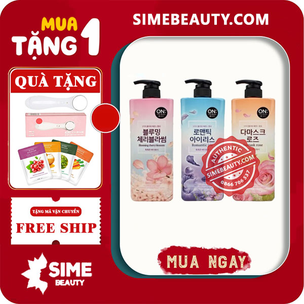 Sữa Tắm On The Body Hàn Quốc 900ml
